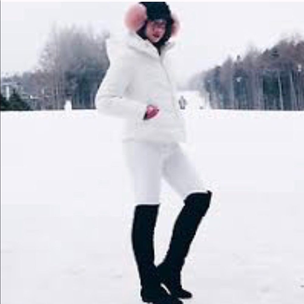 Zara white Puffer Jacket - Picture 1 of 8